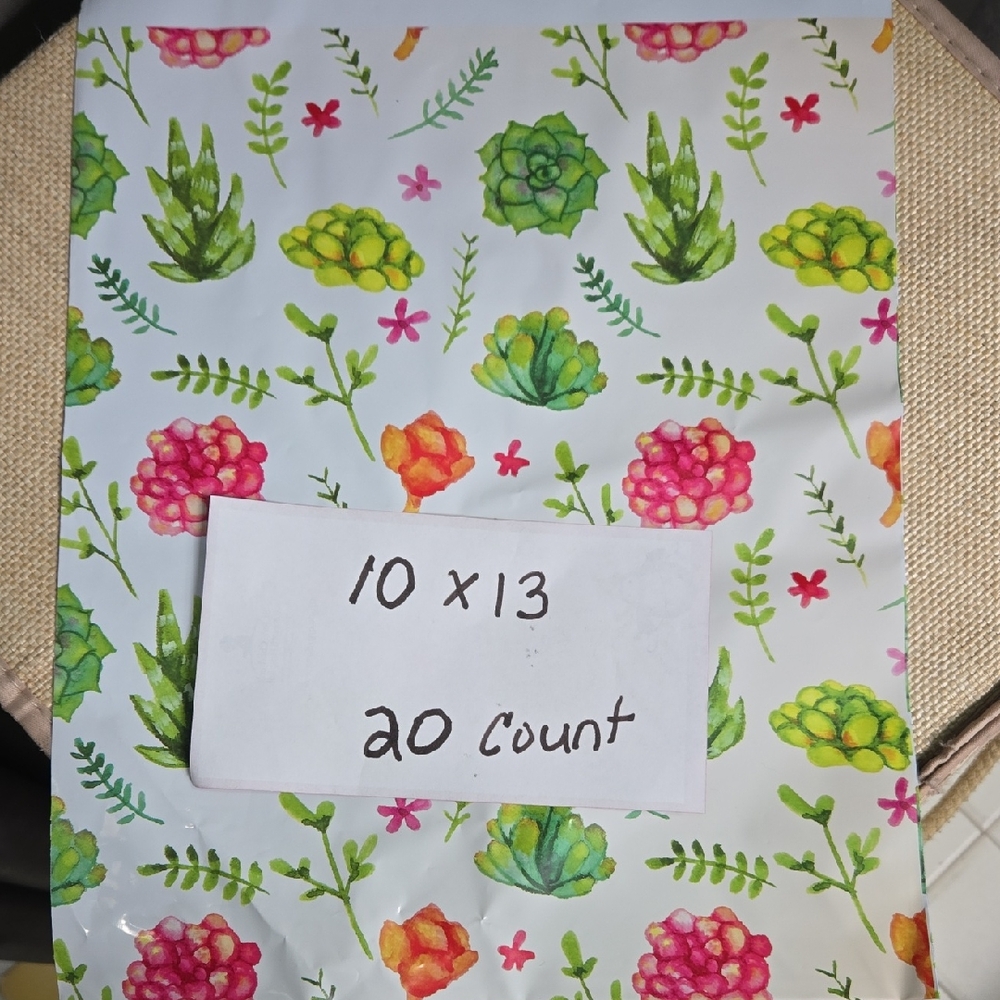 10×13 Colorful Poly Mailers - 20 Pack